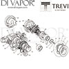 Trevi CTV Thermostatic Valve Built-In Shower Valve Spare Parts